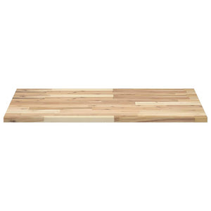 vidaXL Desk Top Untreated 100x60x2 cm Solid Acacia Wood