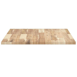 vidaXL Desk Top Untreated 100x60x2 cm Solid Acacia Wood