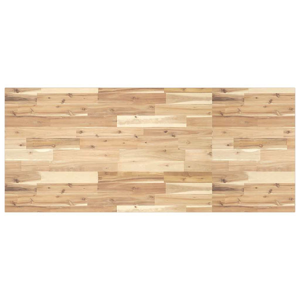 vidaXL Desk Top Untreated 120x60x2 cm Solid Acacia Wood