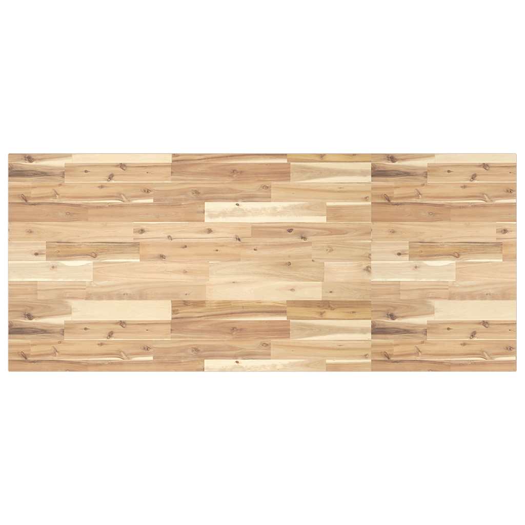 vidaXL Desk Top Untreated 140x60x2 cm Solid Acacia Wood