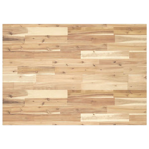 vidaXL Desk Top Untreated 80x70x2 cm Solid Acacia Wood