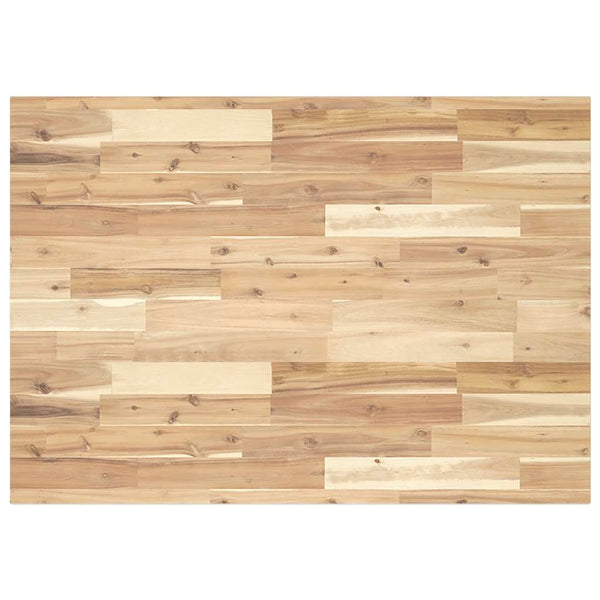 vidaXL Desk Top Untreated 80x70x2 cm Solid Acacia Wood