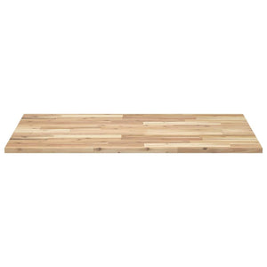 vidaXL Desk Top Untreated 80x70x2 cm Solid Acacia Wood