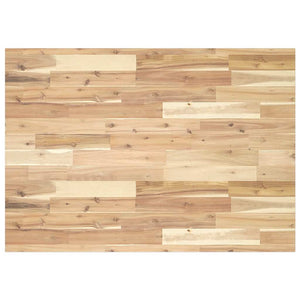 vidaXL Tabletop Untreated 100x70x2 cm Solid Acacia Wood
