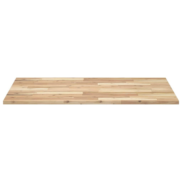 vidaXL Tabletop Untreated 100x70x2 cm Solid Acacia Wood