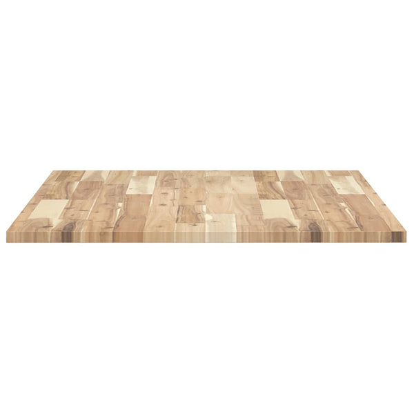 vidaXL Tabletop Untreated 100x70x2 cm Solid Acacia Wood