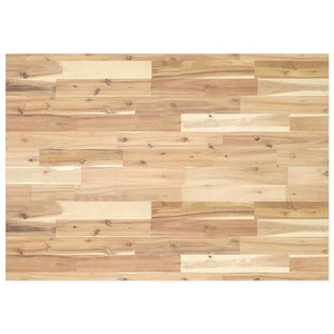 vidaXL Tabletop Untreated 120x70x2 cm Solid Acacia Wood