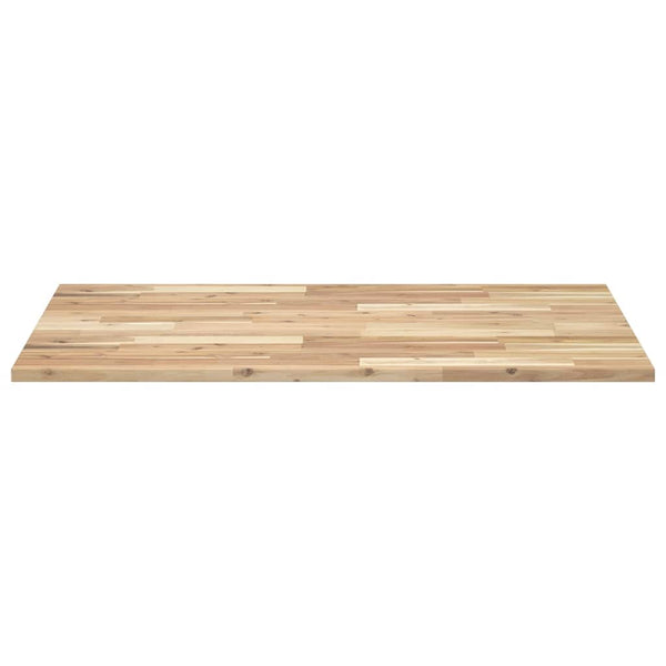 vidaXL Tabletop Untreated 120x70x2 cm Solid Acacia Wood