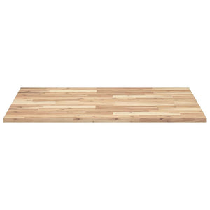 vidaXL Desk Top Untreated 100x80x2 cm Solid Acacia Wood