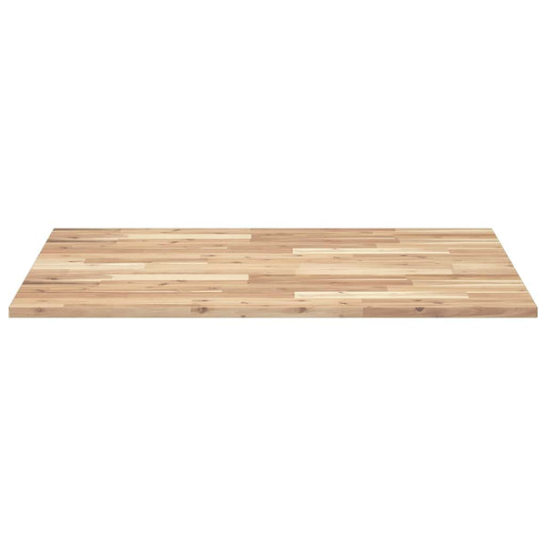 vidaXL Desk Top Untreated 100x80x2 cm Solid Acacia Wood