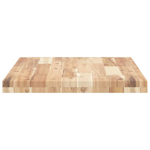 vidaXL Desk Top Untreated 80x50x4 cm Solid Acacia Wood