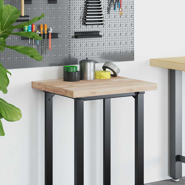 vidaXL Desk Top Untreated 100x50x4 cm Solid Acacia Wood