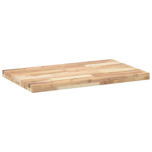 vidaXL Desk Top Untreated 100x50x4 cm Solid Acacia Wood