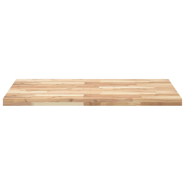 vidaXL Desk Top Untreated 80x70x4 cm Solid Acacia Wood