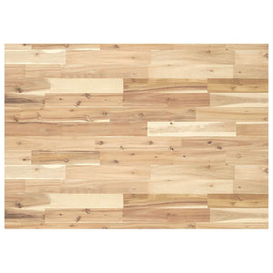 vidaXL Desk Top Untreated 100x70x4 cm Solid Acacia Wood