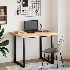 vidaXL Tabletop Untreated 100x80x4 cm Solid Acacia Wood
