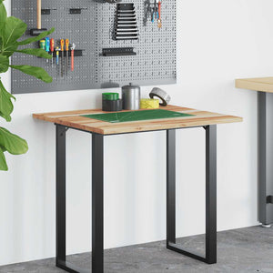 vidaXL Desk Top Oil Finish 80x60x2 cm Solid Acacia Wood