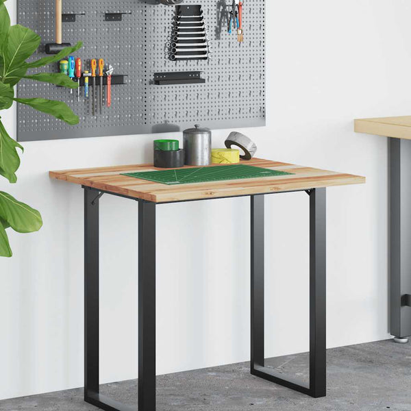 vidaXL Desk Top Oil Finish 80x60x2 cm Solid Acacia Wood