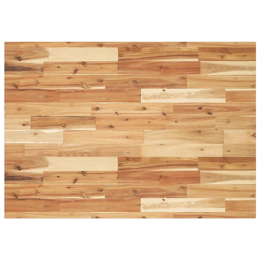 vidaXL Desk Top Oiled 100x70x2 cm Solid Acacia Wood