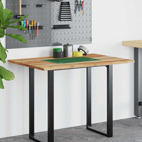 vidaXL Desk Top Oiled 100x70x2 cm Solid Acacia Wood