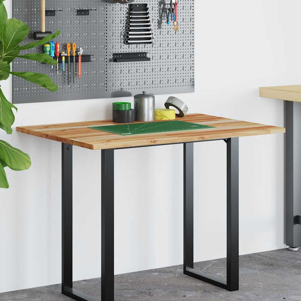 vidaXL Desk Top Oil Finish 120x70x2 cm Solid Acacia Wood