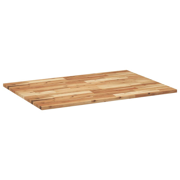 vidaXL Desk Top Oil Finish 120x70x2 cm Solid Acacia Wood