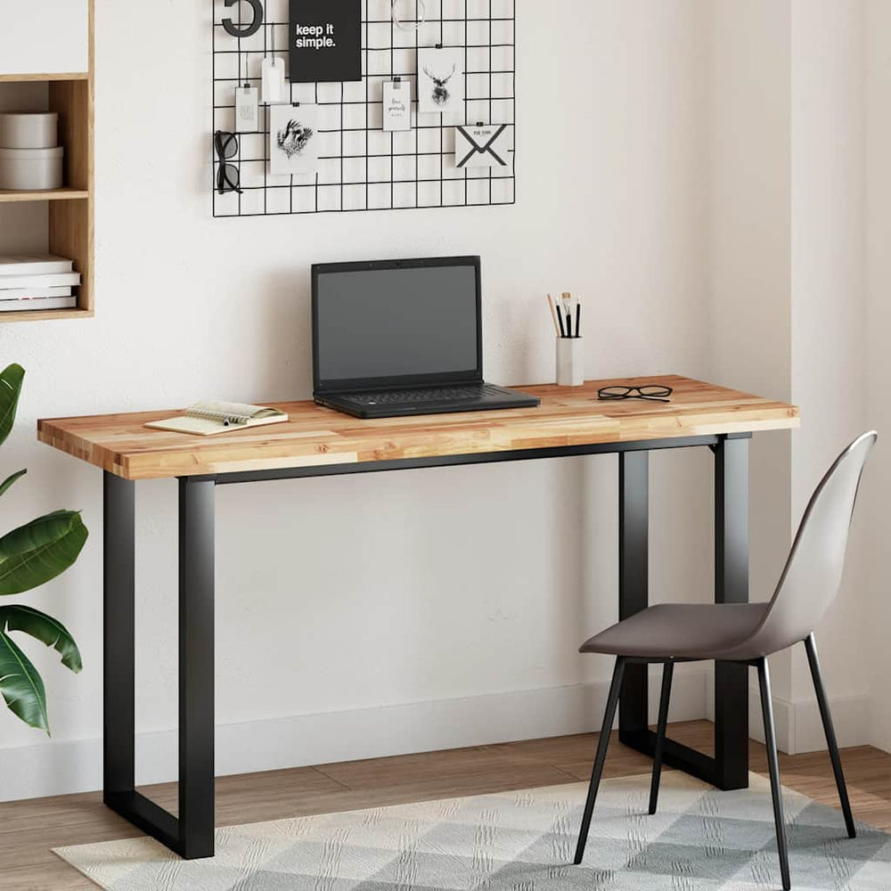 vidaXL Desk Top Oil Finish 160x50x4 cm Solid Acacia Wood