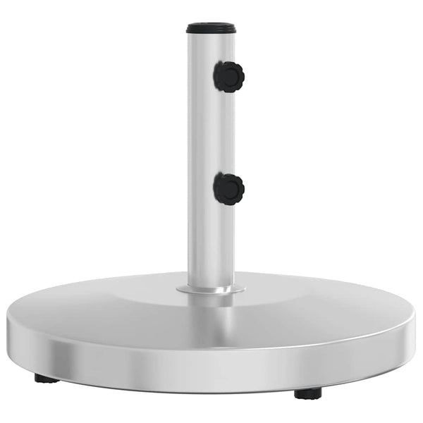 vidaXL Parasol Base Ø32/38/48 mm Pole 25 kg Round