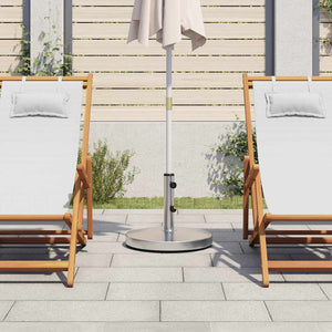 vidaXL Parasol Base Ø32/38/48 mm Pole 25 kg Round