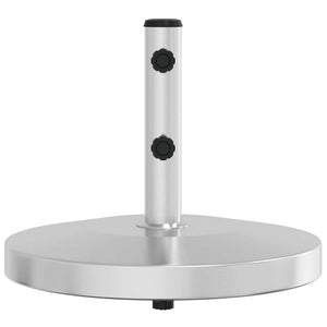 vidaXL Parasol Base Ø32/38/48 mm Pole 25 kg Round