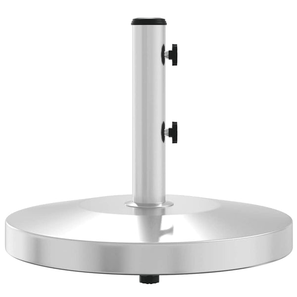 vidaXL Parasol Base Ø32/38/48 mm Pole 25 kg Round