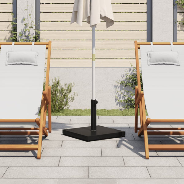 vidaXL Parasol Base Ø32/38/48 mm Pole 18 kg Square
