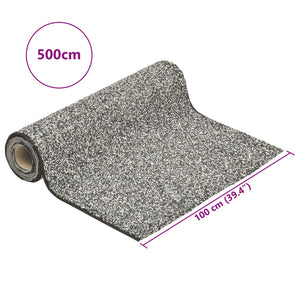 vidaXL Stone Foil Grey 500x100 cm