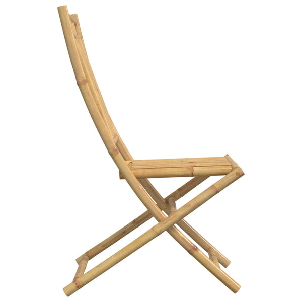 vidaXL Garden Chairs 2 pcs. Foldable 46x66x99 cm Bamboo