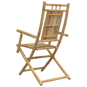vidaXL Garden Chairs 2 pcs. Foldable 53x66x99 cm Bamboo
