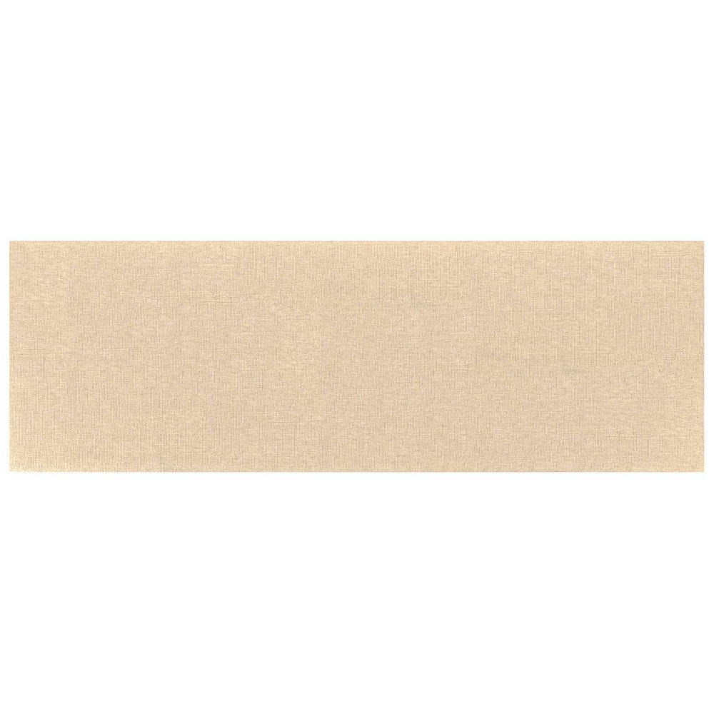 Wandpaneele Creme Stoff 90x30cm, 12 Stk.