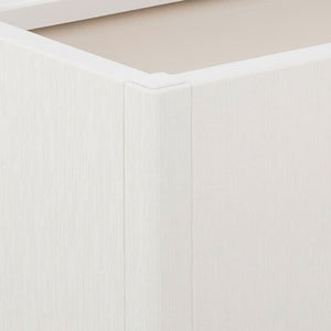 vidaXL Planter with Trellis White 80x36x140 cm PP