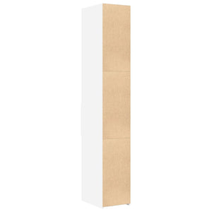 vidaXL Highboard White 30x42.5x185 cm Engineered Wood