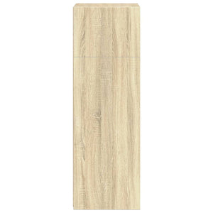 vidaXL Highboard Sonoma Oak 50x41x124 cm Engineered Wood