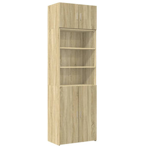 vidaXL Tall Cabinet Sonoma Oak 70x42.5x225 cm Engineered Wood