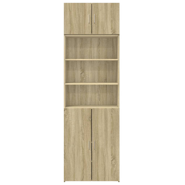 vidaXL Tall Cabinet Sonoma Oak 70x42.5x225 cm Engineered Wood