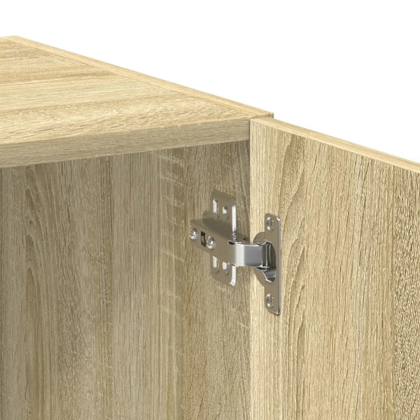 vidaXL Tall Cabinet Sonoma Oak 70x42.5x225 cm Engineered Wood