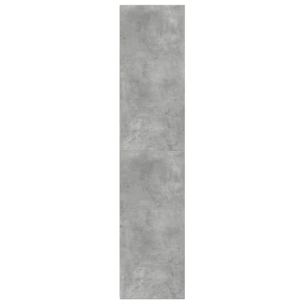 vidaXL Highboard Concrete Gray 45x41x185 cm Engineered Wood