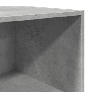 vidaXL Highboard Concrete Gray 45x41x185 cm Engineered Wood