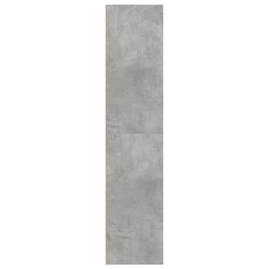 vidaXL Highboard Concrete Gray 70x41x185 cm Engineered Wood