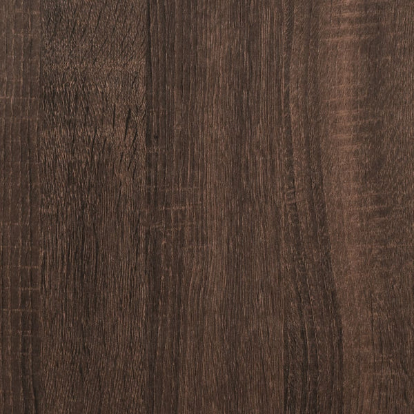 vidaXL Highboard Brown Oak Look 70x41x185 cm Engineered Wood