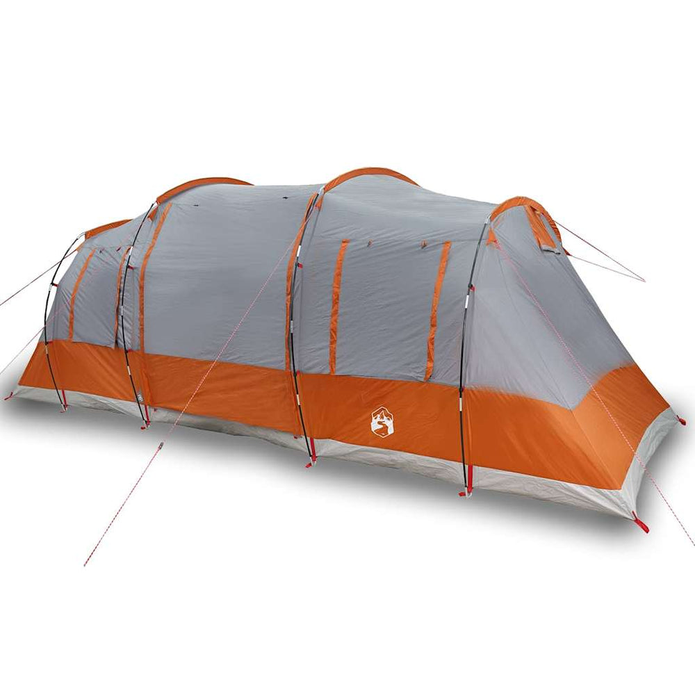 vidaXL Tunnel Family Tent 6 Person Grey Waterproof