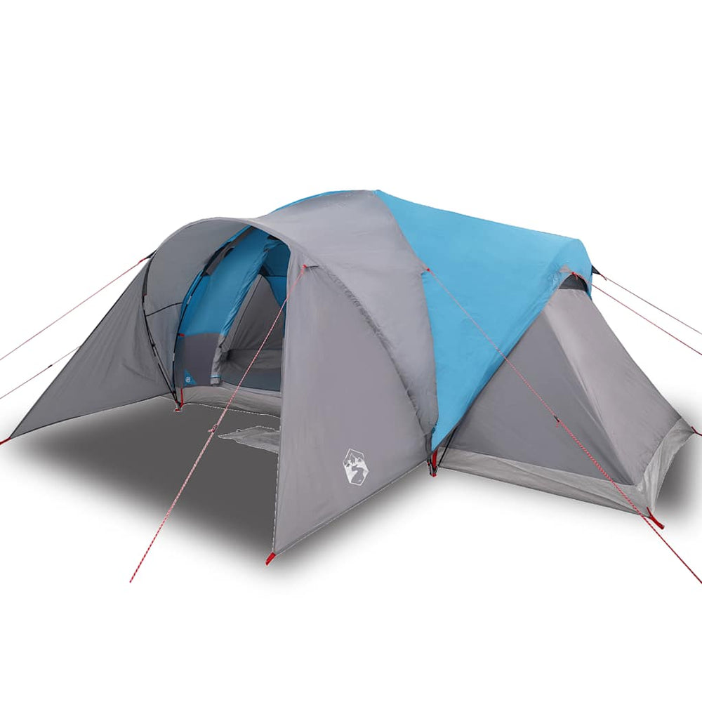 vidaXL 6-Person Dome Family Tent Blue Waterproof