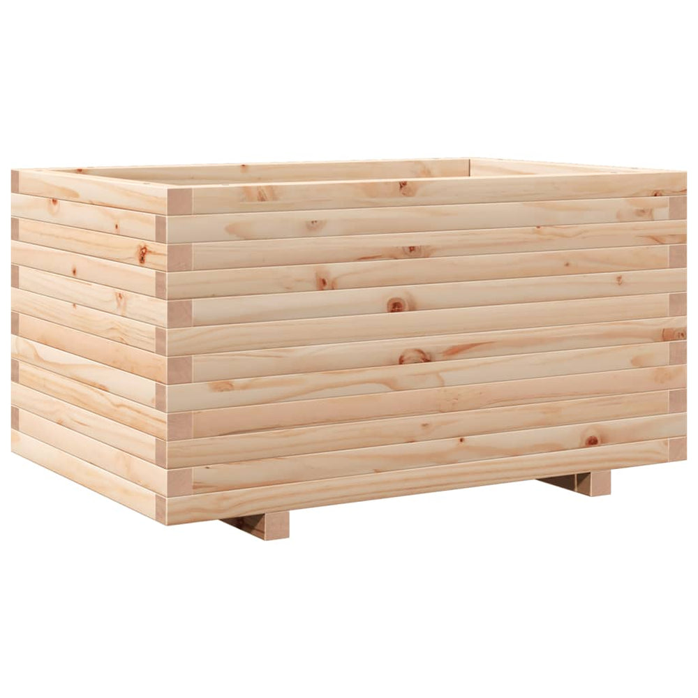 vidaXL Planter 90x60x49.5 cm Solid Pine Wood