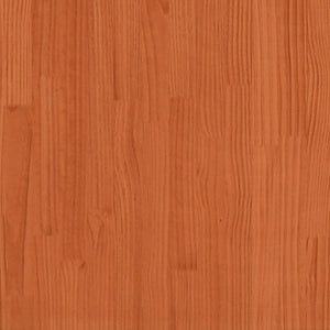 vidaXL Garden Planter Wax Brown 90x60x49.5 cm Solid Pine Wood